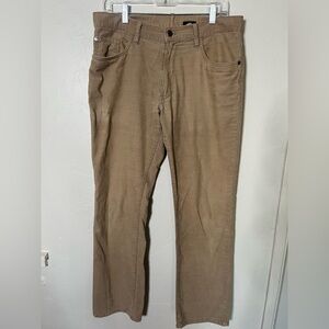 Timberland Men's Brown Corduroy Khaki Pants 32x32